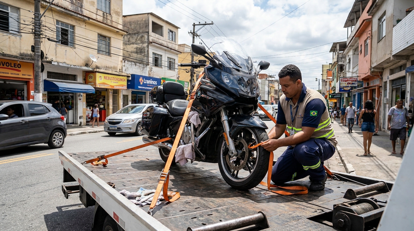 Remoção de Moto em Pane em Piracicaba‑SP